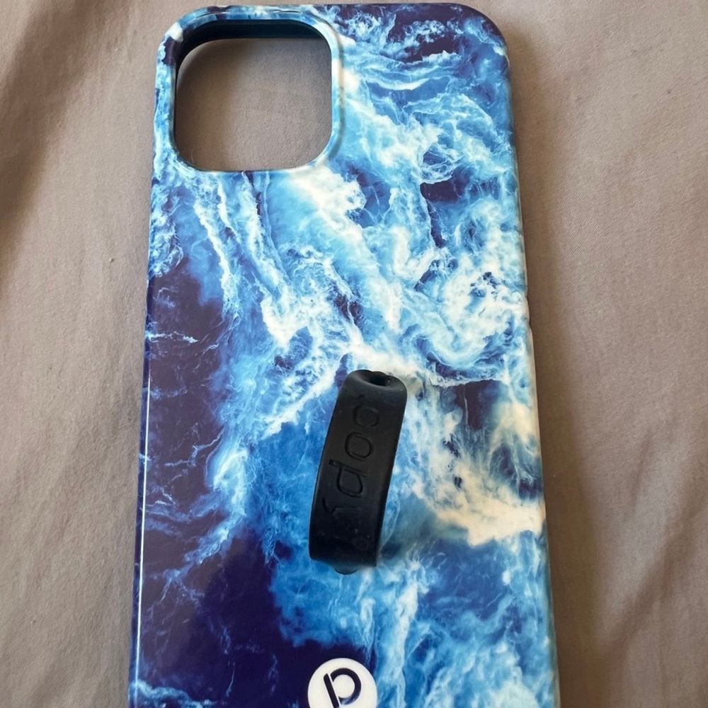 PopSocket Blue Marble Phone Case